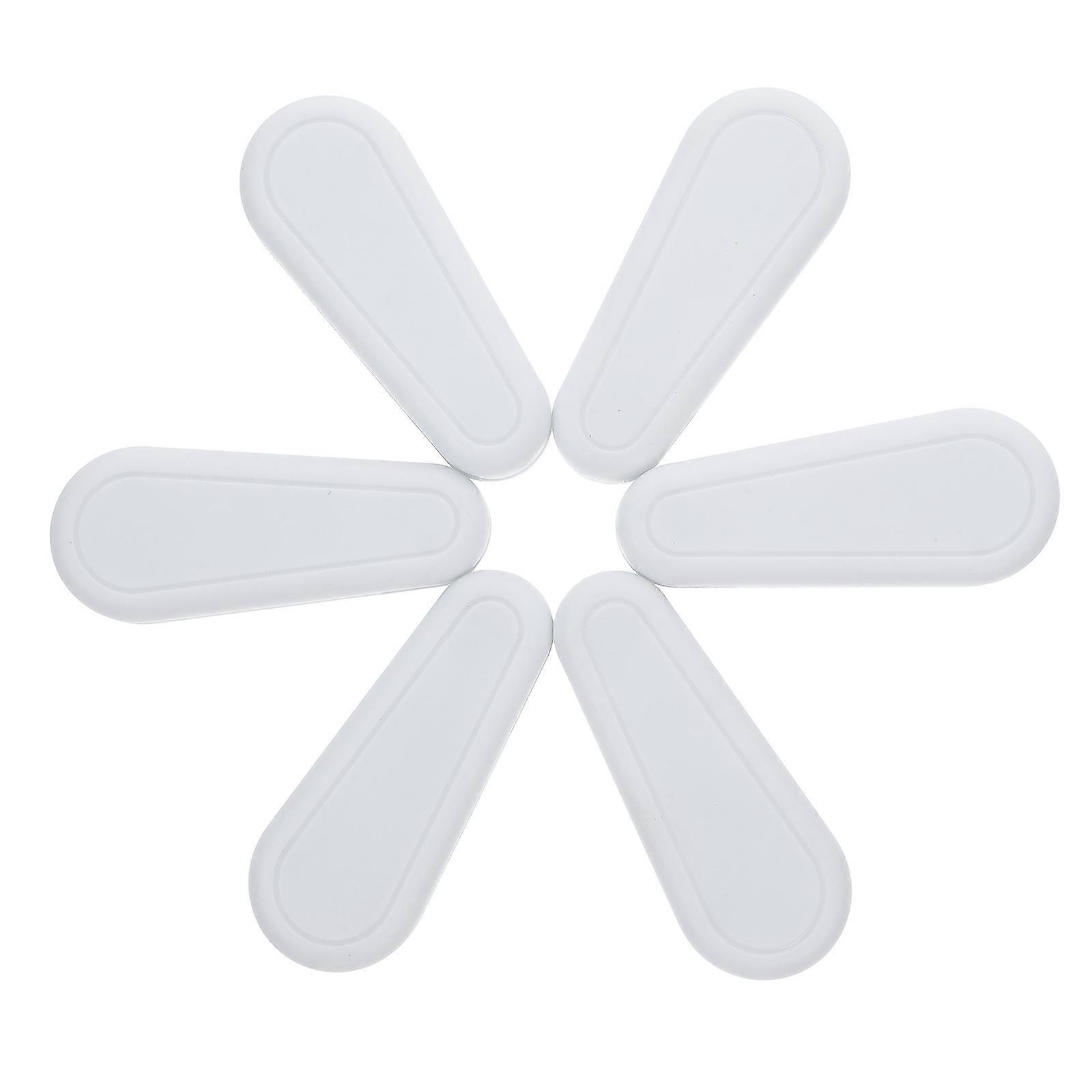 Roller Blinds Weights Curtain Cord Weights for White ABS Material 6Pcs Set