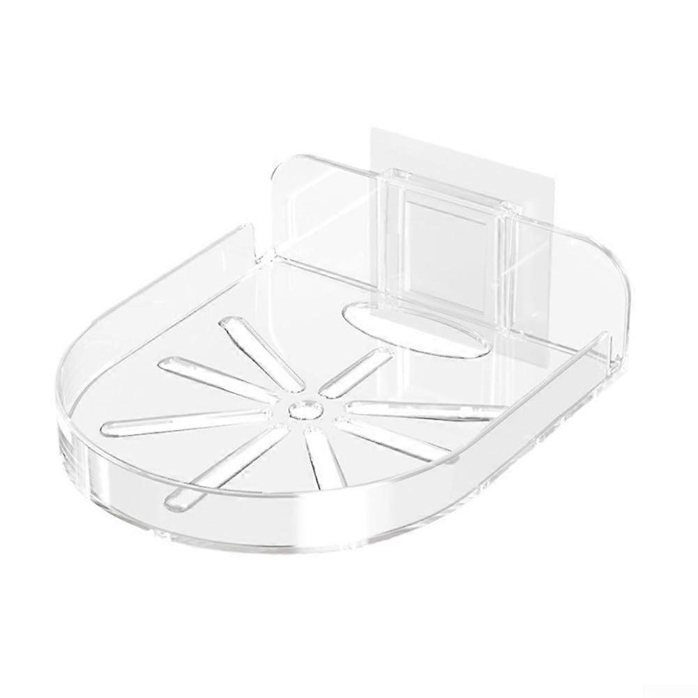 Security Camera Wall Mount Shelf Space Saving NoDrill Transparent Stand for Small Devices 1pc