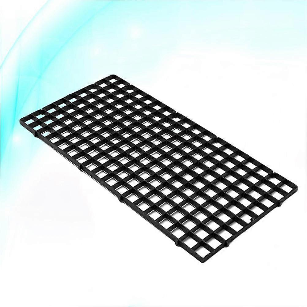 Fish Net Aquarium Board for Breeding Separation with 8Pcs Black