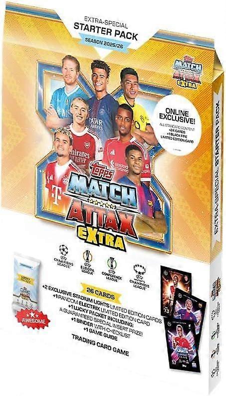 UCC Match Attax Extra 2026 Starter Pack