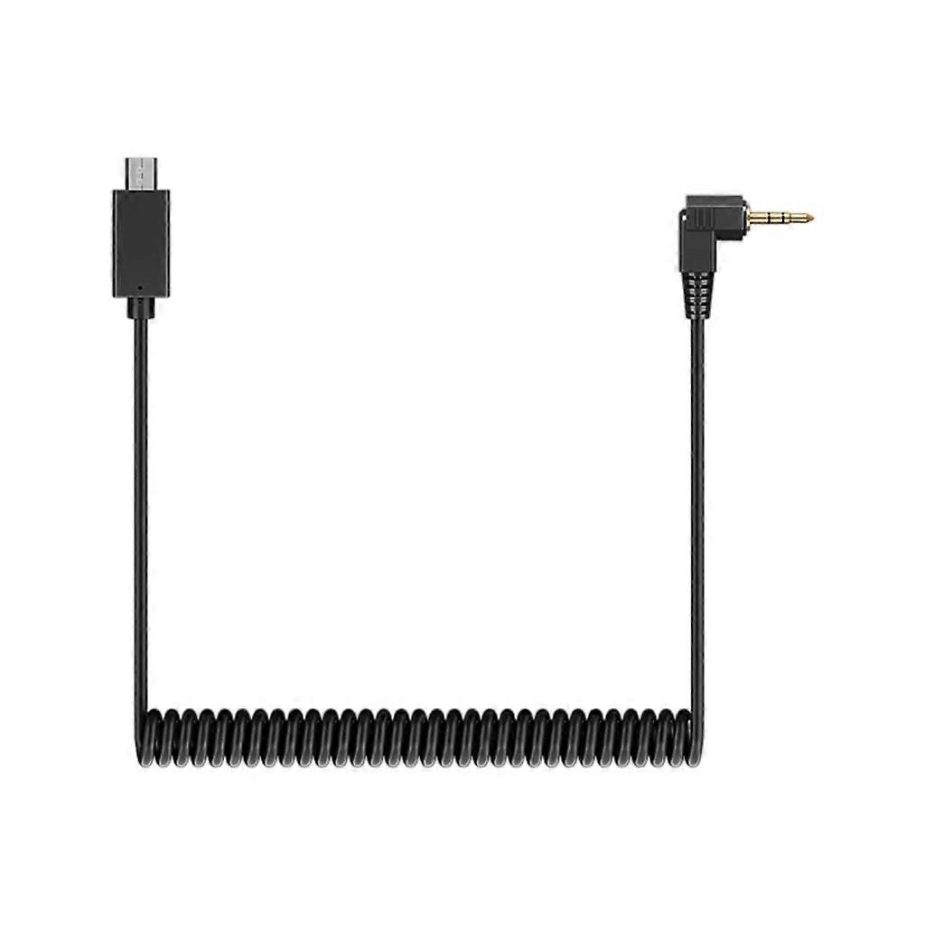 Durability Gold Plate 2.5mm Shutter Remote Cable Spring Flash PC Syncing Cable For MultiBrand Camera Flash Synchronization