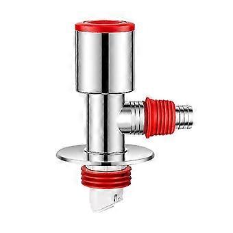 Washing Machine /Dryer Downpipe Three-Way Water Distributor Drainage Channel Anti-Odor Floor Drain Connector Positive