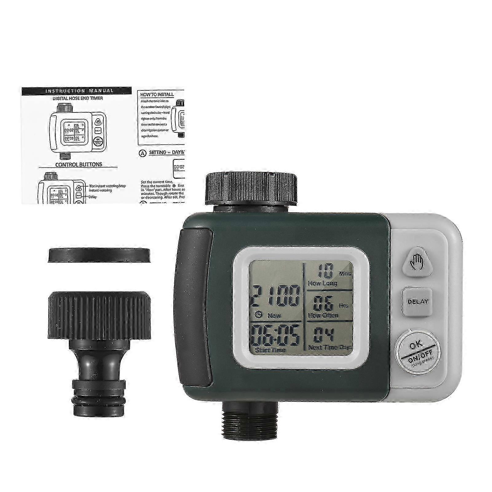 Digital Automatic Watering Timer Programmed Garden Irrigation Timer,zx