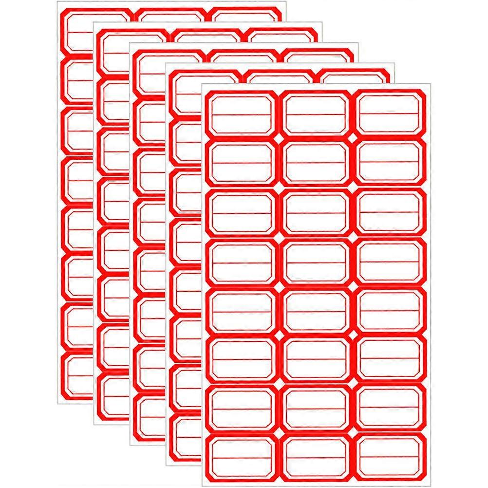 Multi-Function Waterproof Sticky Labels for Daily Use 140 Sheets