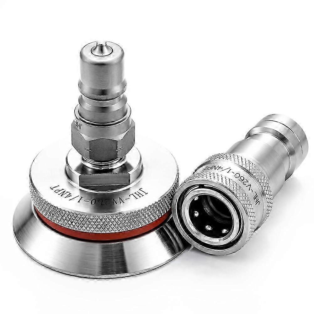High Temperature Vacuum Bagging Valve with Quick Disconnect Fitting for Composites