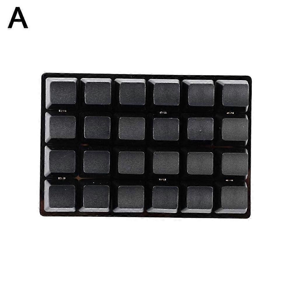 Programmable keyboard, hot-swappable 24-key RGB keypad, macro support