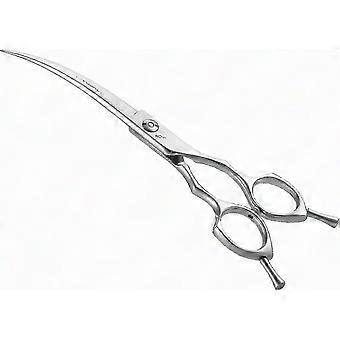 7 Inch Curved Dog Scissors - Professional Pet Grooming Scissors for Cutting
