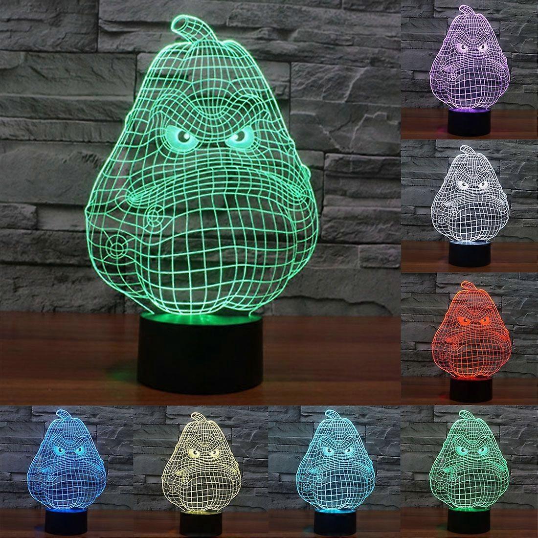 7-Colors 3D Acrylic LED Night Light