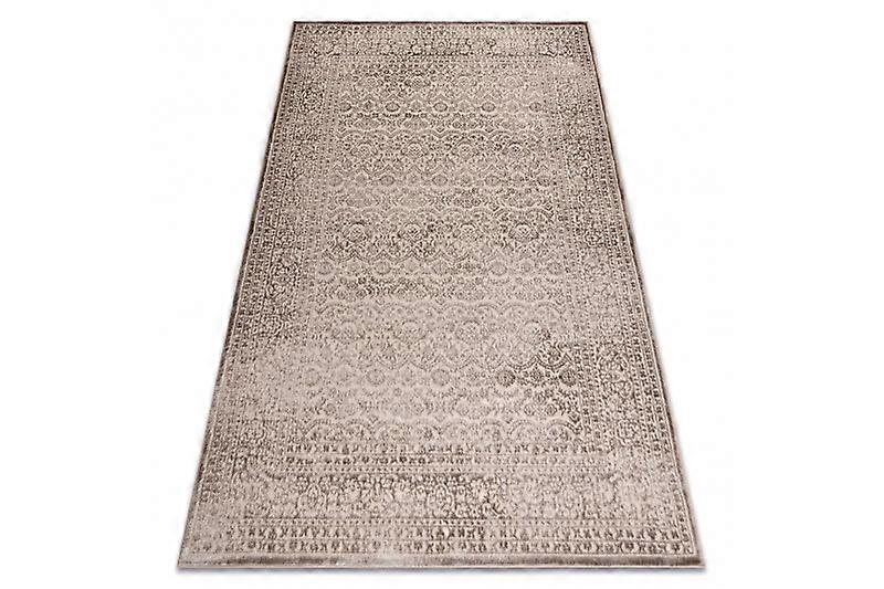 Carpet AURA J1361 beige - Frame, ornament, structural, modern