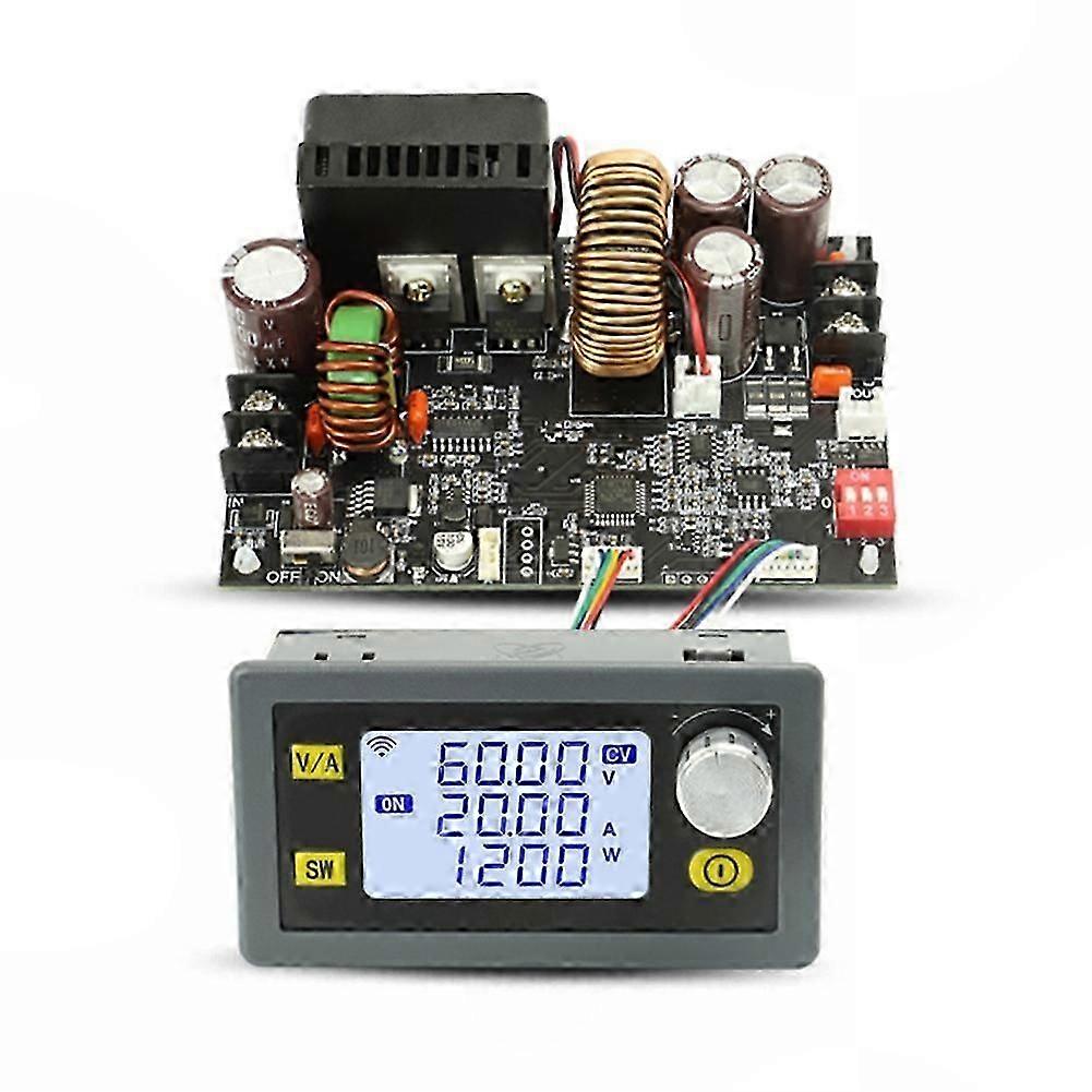 DC Buck Converter Variable Output Bench Test Platform 20A 1200W Assembly Circuit Board