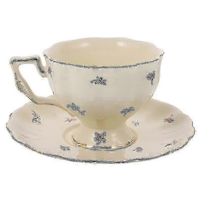 1set Kitchen Tableware,Retro European Coffee Cup Set