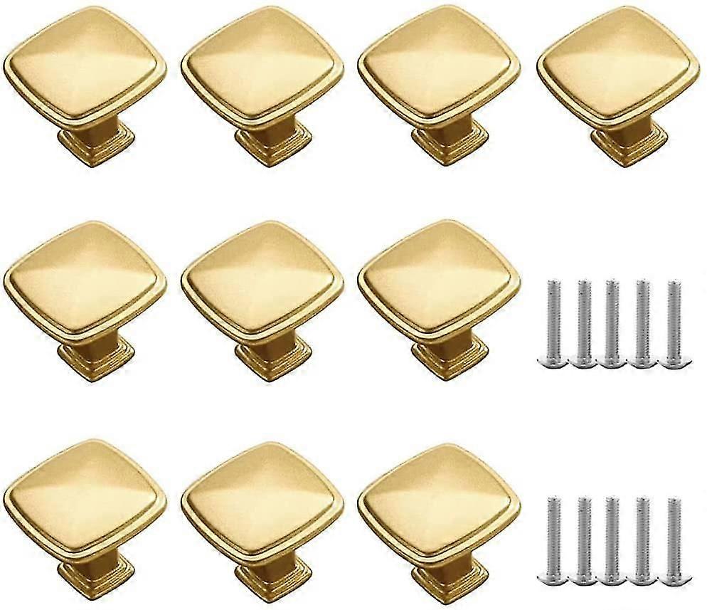 10 Gold Drawer Handle Pieces