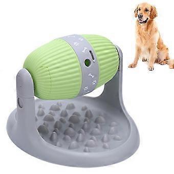 Interactive Dog And Cat Food Puzzle Toy Treat Boredom Dispensing Slow Feeder - Anxiety Iq Training In Smart Feeding And Adjustable Height For Small/me