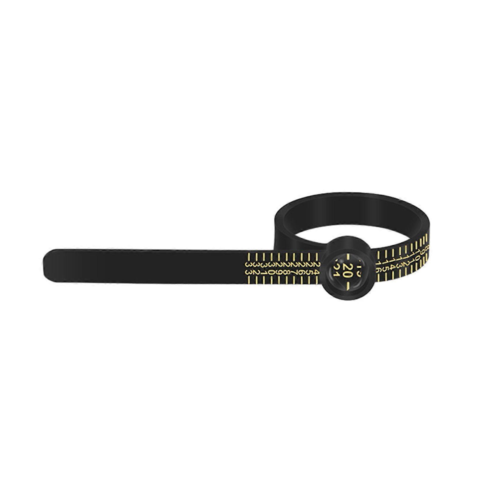 Ring Sizer Measuring Tool with Magnifying Glass Easy Accurate Size Identification Comfortable Ring Resizing Solution
