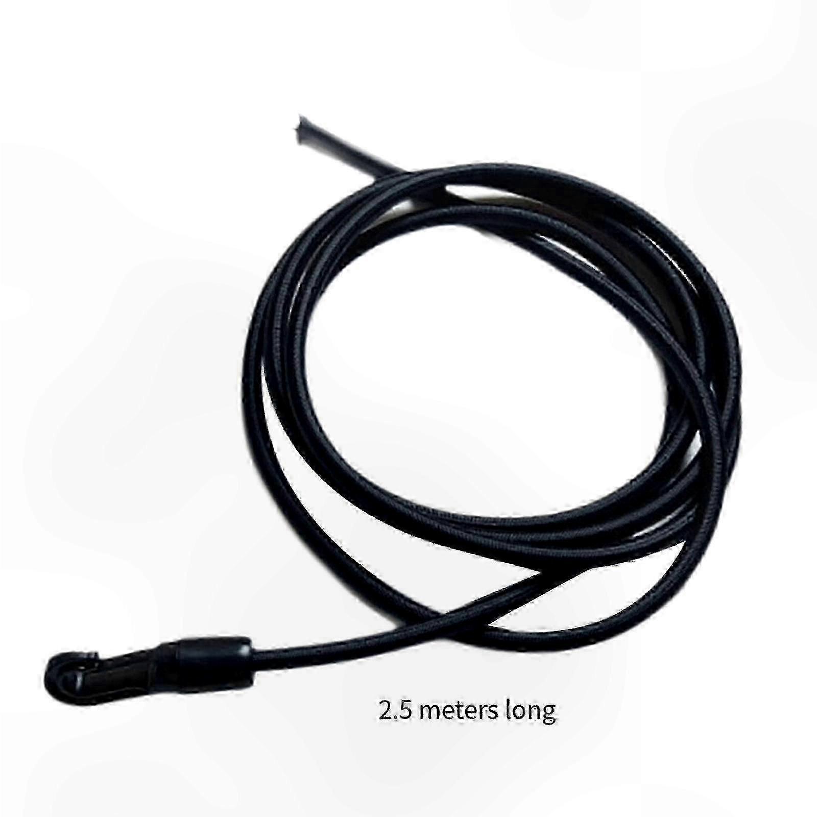 Replacement Rope Compatible with Rowing Machine, Latex Elastic 2.5m 8mm Diameter