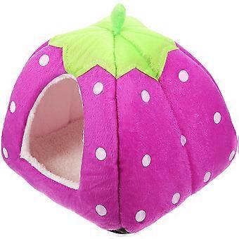 Durable Warm Nesting House For Small Pets Including Hamsters And Rats With Round Edges 1Pcs