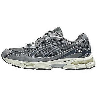 Asics Gel NYC Bequeme und leichte Laufschuhe aus Synthetikleder Unisex Grau 1203A739-020