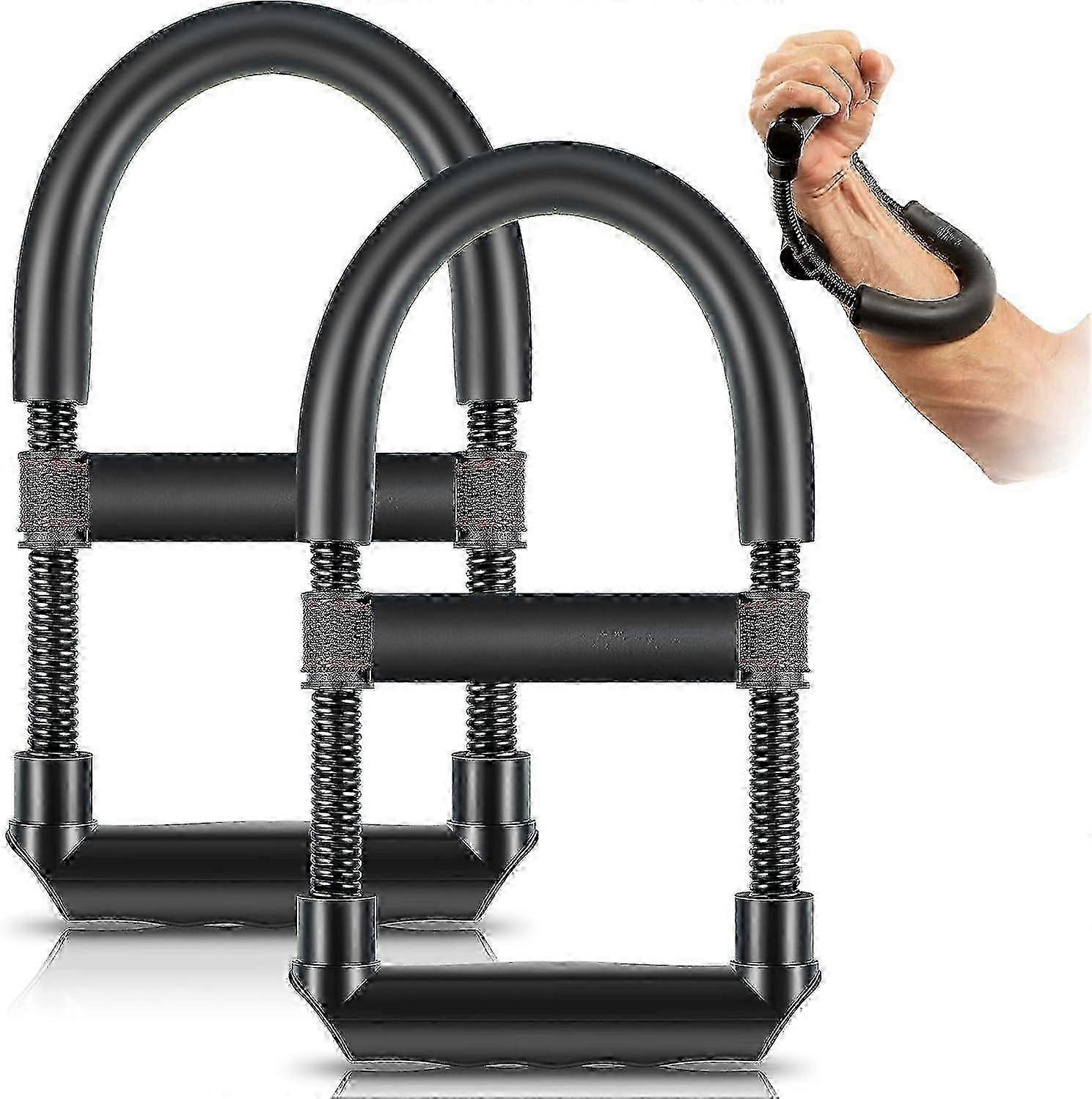 Adjustable Resistance Wrist Forearm Strengthener Grip Workout Trainer Hand Developer