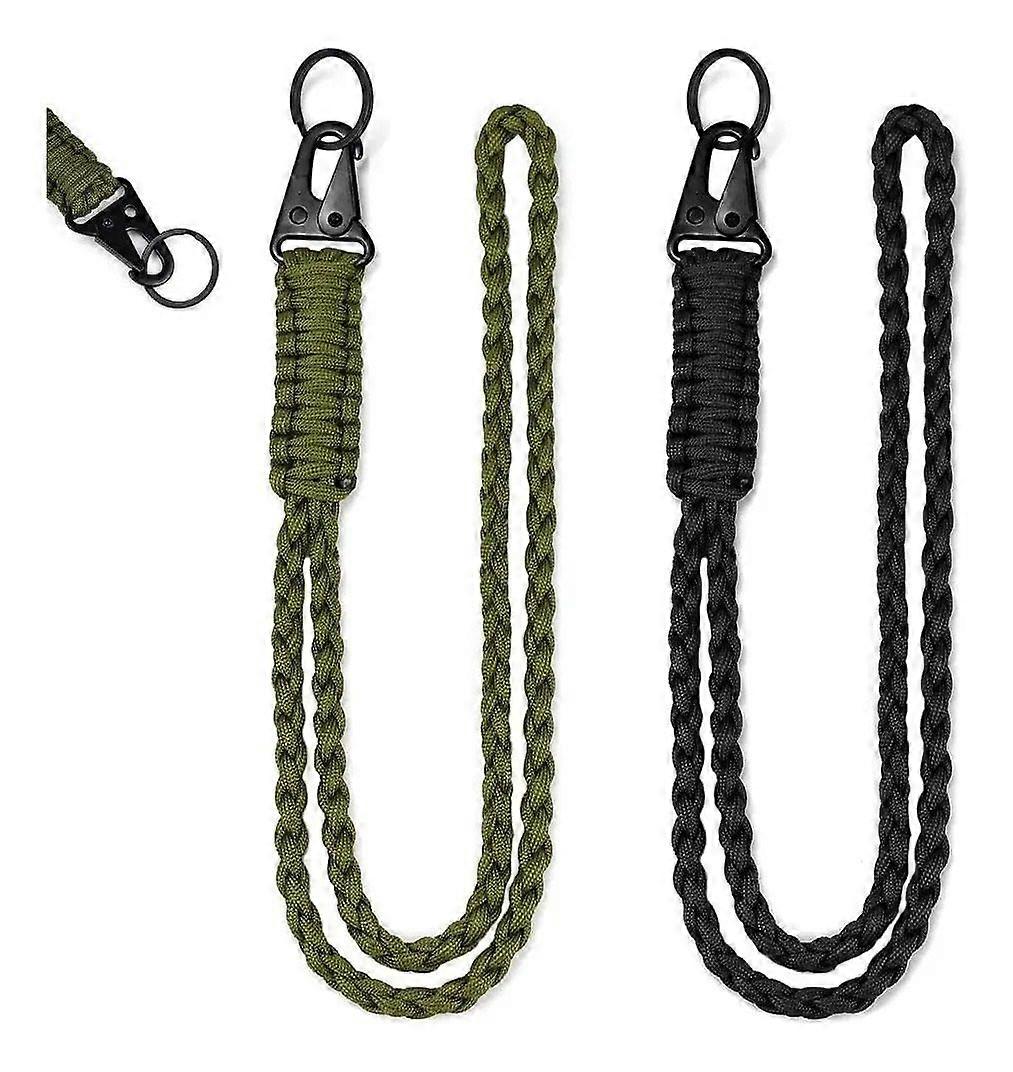 Neck Lanyards for Keys - Parachute, 2 Pieces