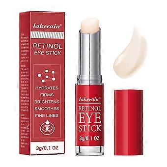Crema de ojos con retinol y barra hidratante para el contorno de ojos para ojeras, arrugas, bolsas y antienvejecimiento.