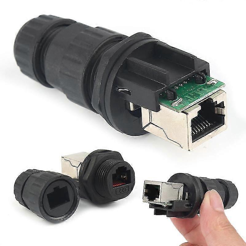 Mini Portable USB Round Cable RJ45 Connector Waterproof IP68 Network Plug AR22