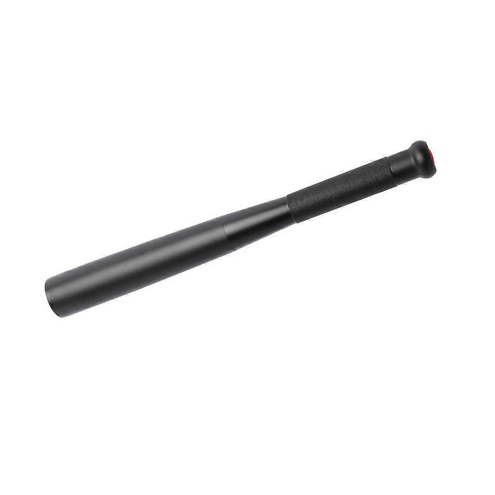 Flashlight baseball bat truncheon 39cm solid black