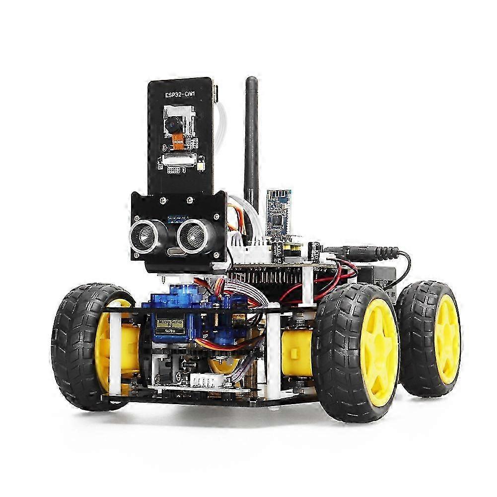 Development Kit Robot Kit for Arduino & Keil 5 Programming Combining ESP32 CAM with STM32 Electronics Robotic Kit