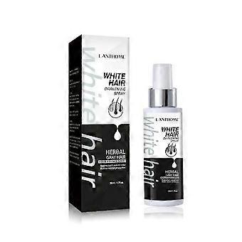 50ml White Hair Darkening Spray for Men and Women Say Goodbye to Gray Hair SZ