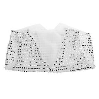 Sparkly Sequin Vest Disco Parties Sequin Waistcoat Disco Party Costume Accessory Lightweight Disco Jacket For Jazz Dance Performances And 70s Themed E
