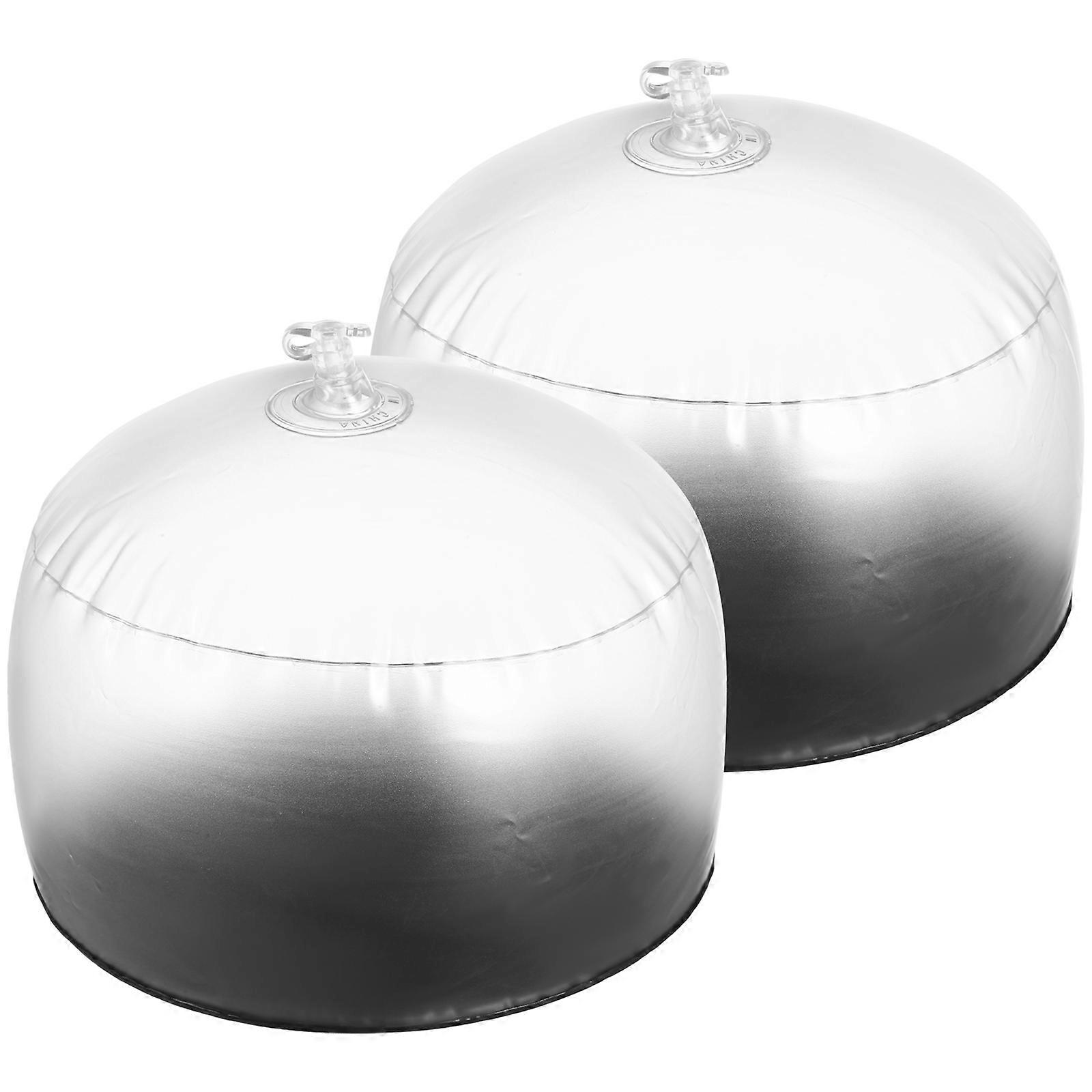 2pcs Inflatable Hat Holder Ball Cap Holder Tabletop Display Stand Cap Storage Rack Support