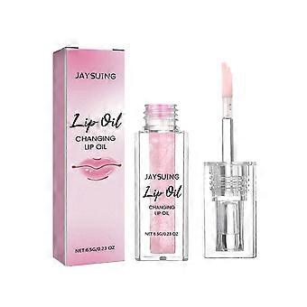 2pcs Color Changing Lip Oil, Hydrating & Moisturizing, Non-sticky, Smooths Lip Lines, Glossy & Long-lasting