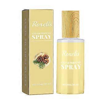 Roxelis Cedar Eau De Toilette, Natural Wood Fragrance Fresh Light Flowers Glow Elegant Romantic Temperament Elegant Leave Fragrance