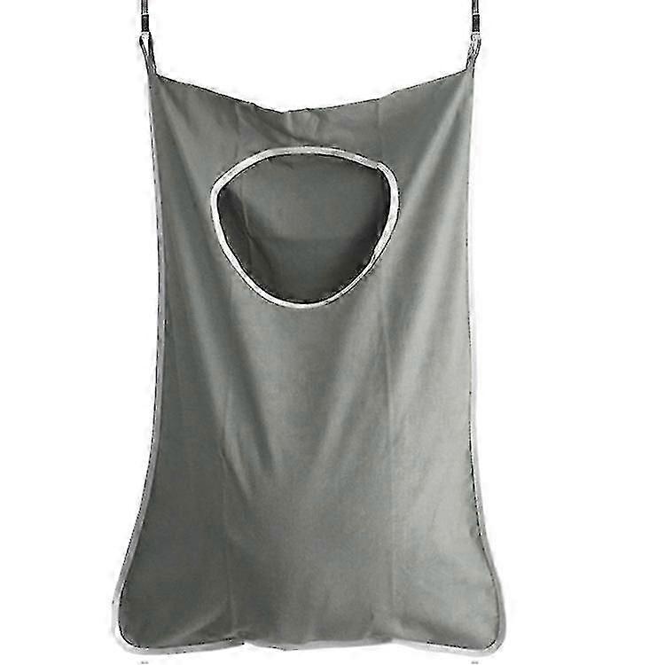 2Pcs Hanging Laundry Storage Bags With Hooks