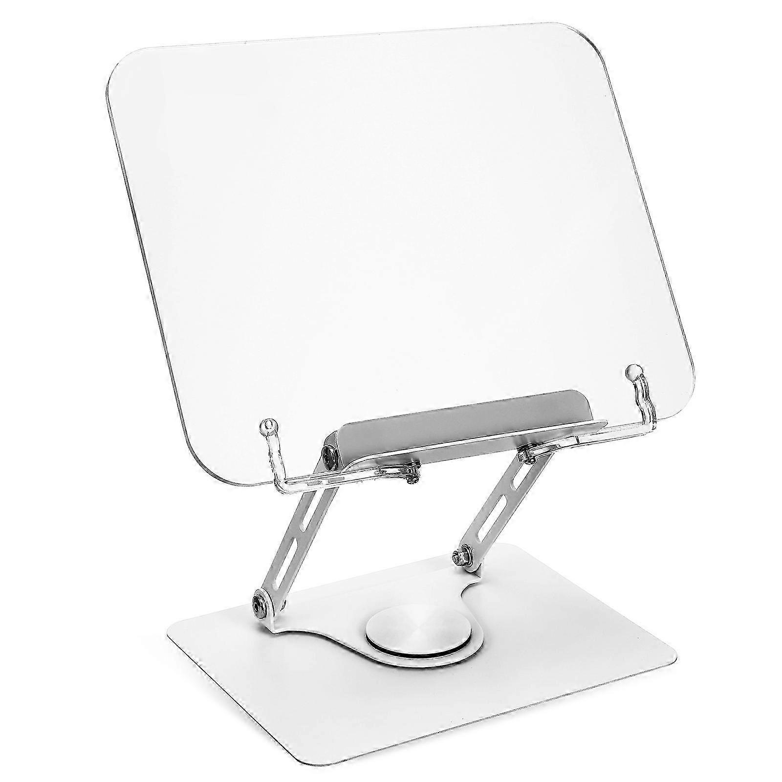 Clear Acrylic Reading Stand Adjustable Height Book Holder