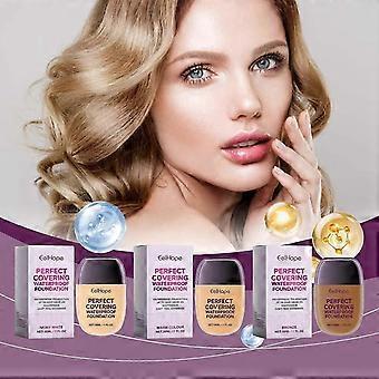 New Double Lasting Foundation, High Coverage Weightless Foundation, 8-Hours Lasting Double Cover, Hydrating Makeup Foundation