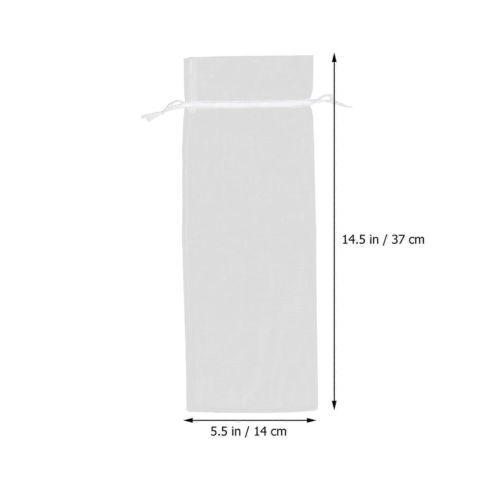 Bag Multi-Function Gift Bag for Storage 12Pcs White Cloth Drawstring Bags
