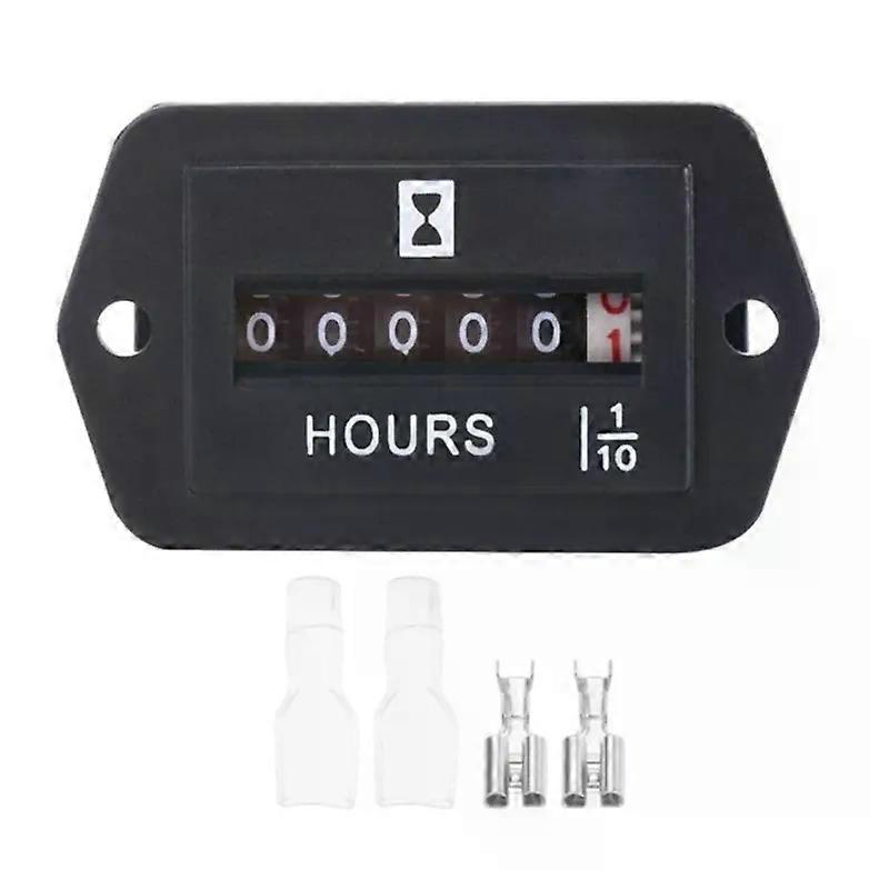 Tractor-Diesel Engine LCD-Digital Hour Meter Rectangular Hourmeter Timer Counter