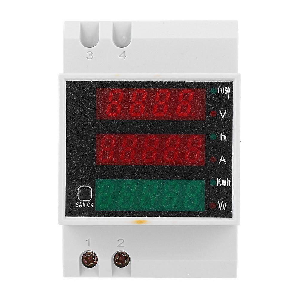 D52-2047 Multi Function Electric Meter Digital Displayed Current Voltage Power Factor Meter AC200~450V
