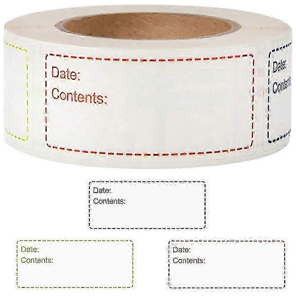 Oil-Resistant Blank Bottle Labels