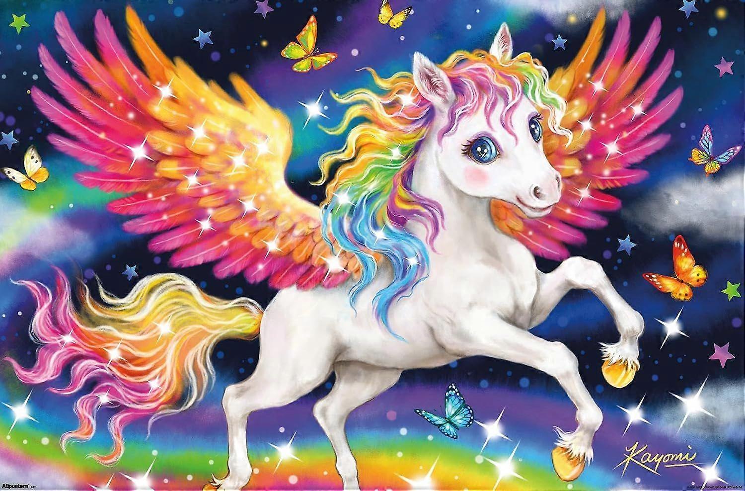 Pegasus regnbueflyvning puslespil AD641