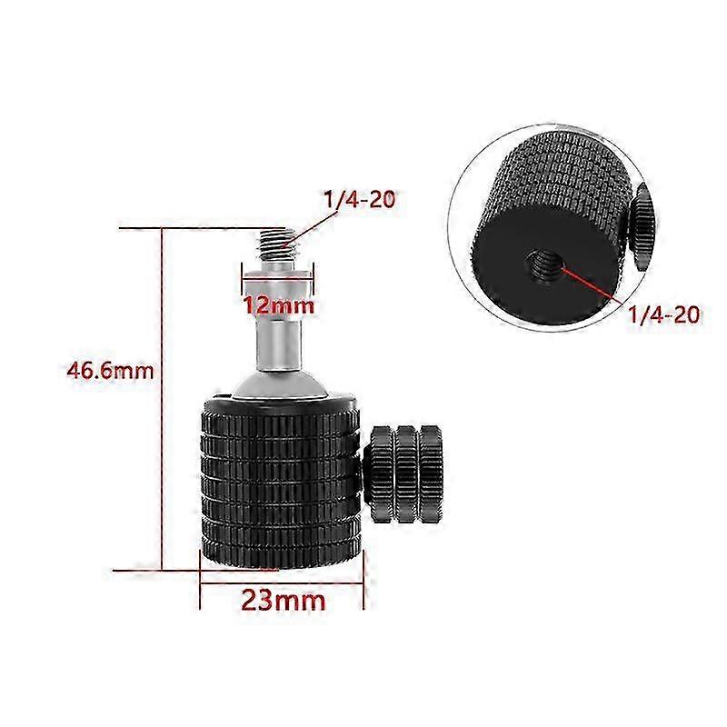 Lightweight 360° Ball Head Adapter