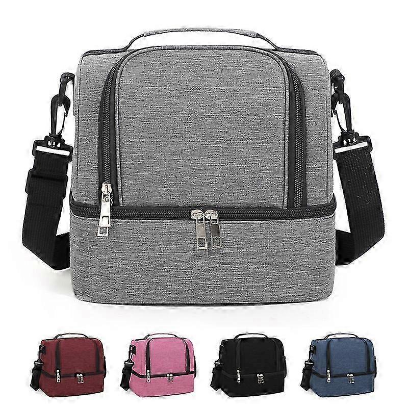 Spacious Double-Layer Insulated Bag