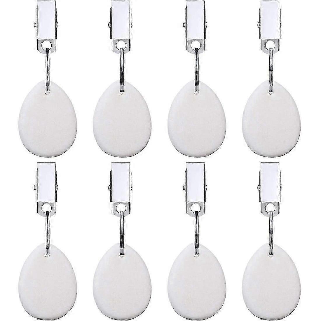 Stone Tablecloth Weights With Metal Clips