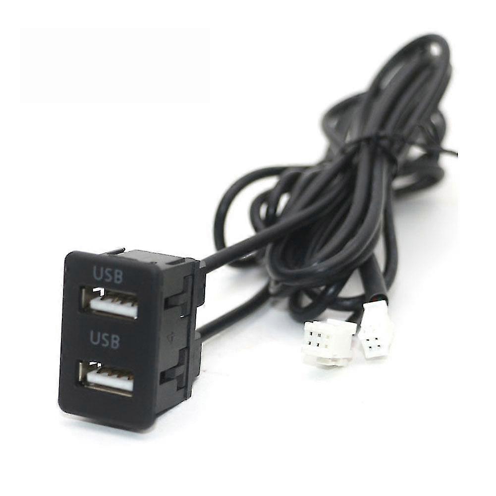 Dual USB Flush Panel 6PIN Adapter