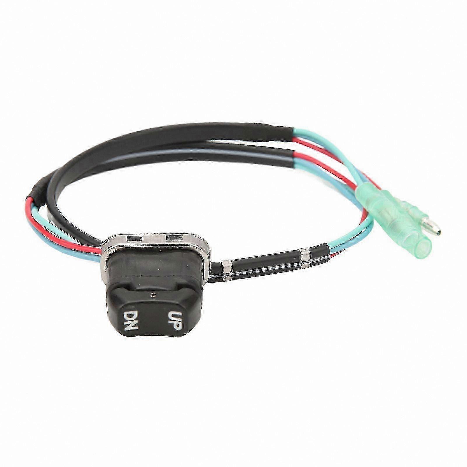 Outboard Motor Trim Tilt Switch Assembly for 2-4 Stroke Engines with Remote Control Functionality
