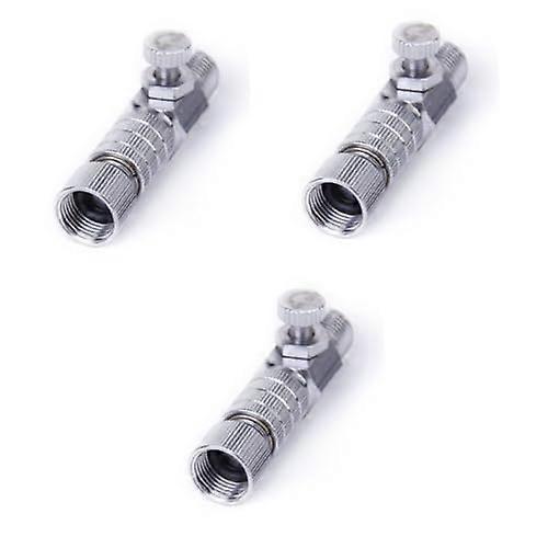 3pcs Airbrush Quick Release Coupler Set with 1/8 Inch Adapter for MultiAirbrush Setup and Precise Flow Control