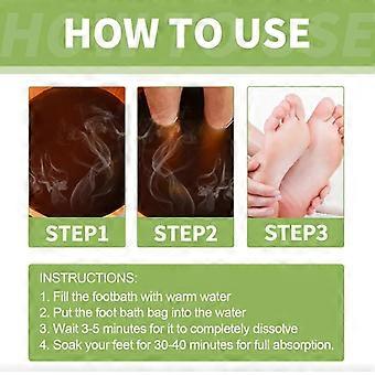 10Pcs Herbal Body Slimming Foot Bath Bag Lazy Body Slimming Body Tightening Thigh Muscle Belly Foot Bath Bag