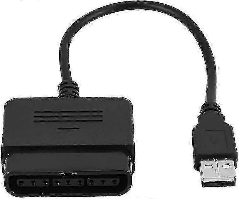 Controller to USB Adapter, PS1/PS2 Controller Converter, Wired and Wireless Adapter Compatible with PS3 Console and PC