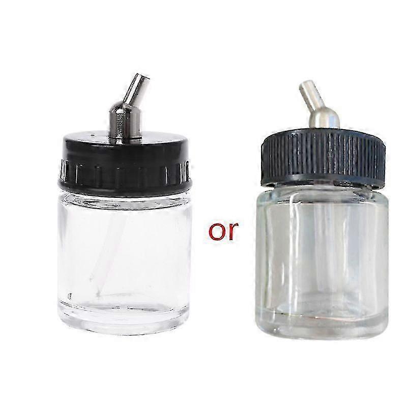 Glass Suction Bottle 22cc Airbrush Jar