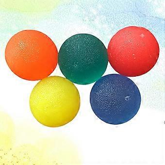 Grip Strengthen Ball Round Finger Therapy Ball for Hand Exercising 5Pcs Set